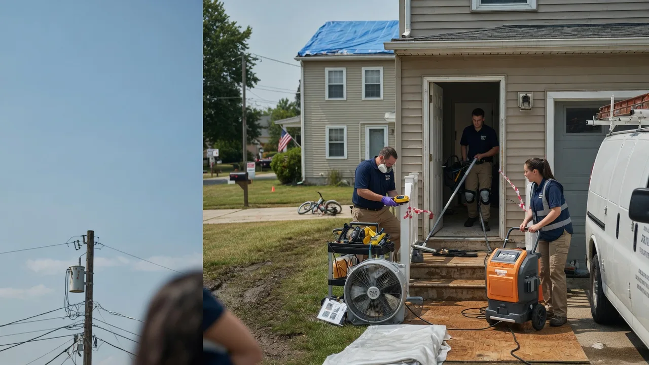 Water Damage Repair in Buckholts, TX near me
